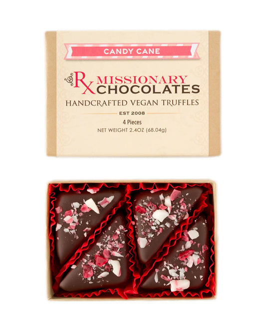 Candy Cane Crunch Truffles