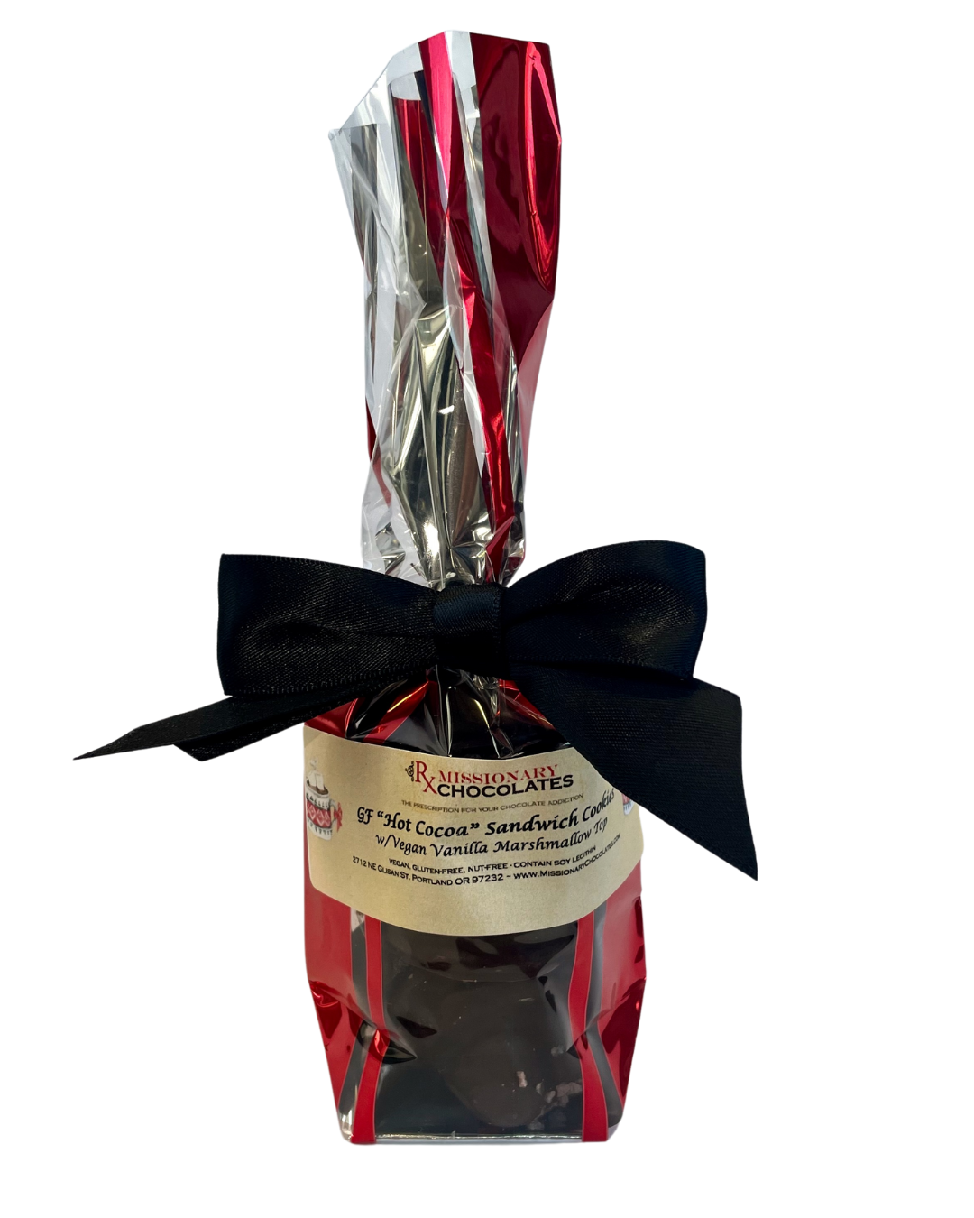 Chocolate Covered Hot Cocoa Sandwich Cookies