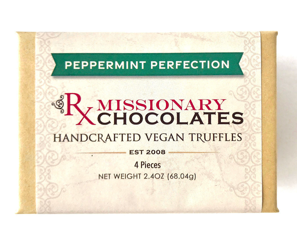 Peppermint Perfection Truffles featuring Seely Farms mint oil
