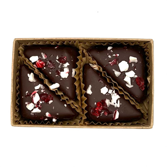 Candy Cane Crunch Truffles