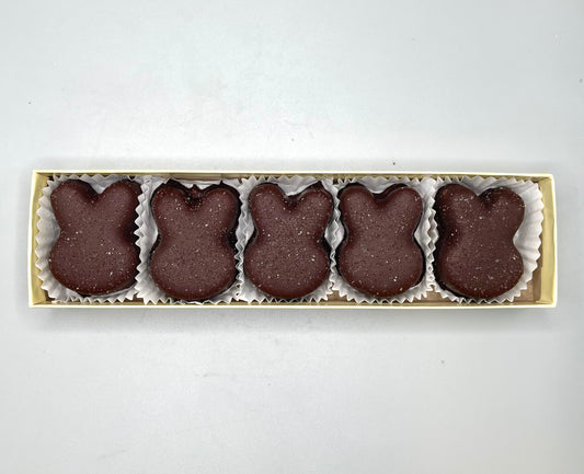 Vanilla Salted Caramel Bunny Truffles - 5pc