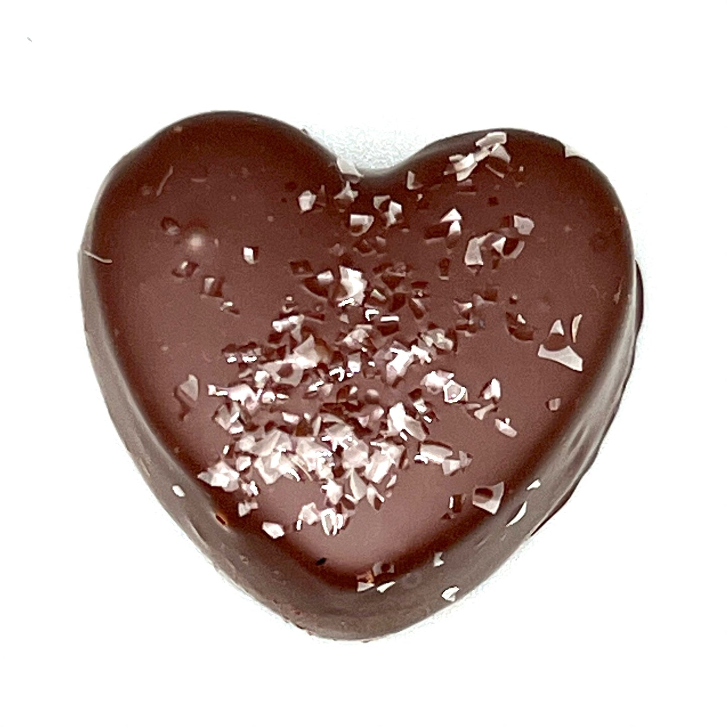 5 Piece Custom Box of Heart Shaped Truffles