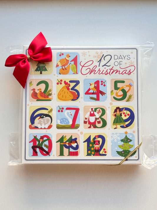 16 PC Advent Calendar with Holiday Solid Chocolates