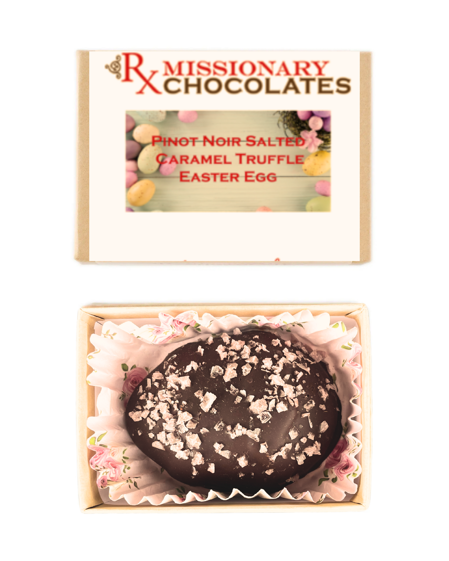 Large Pinot Noir Salted Caramel Egg