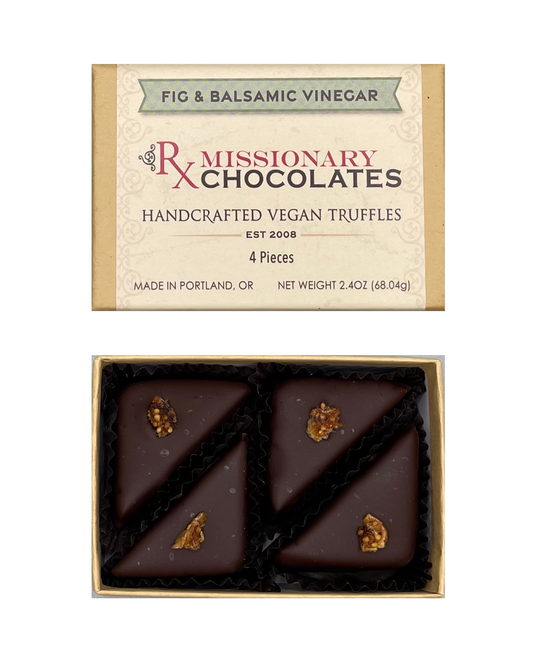 Fig & Balsamic Vinegar Truffles